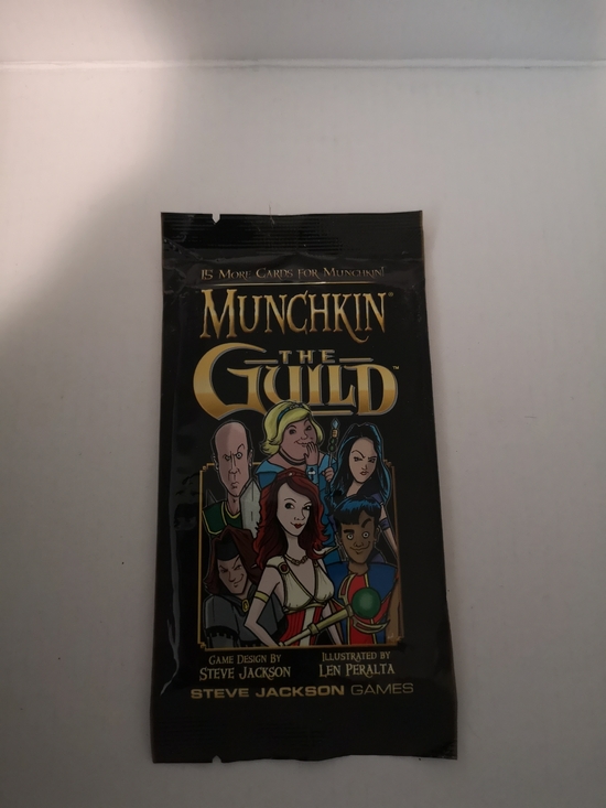 Munchkin Other - Munchkin The Guild Booster Pack - Black and Gold Artwork